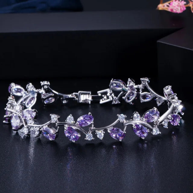 Bransoletka kryształowa