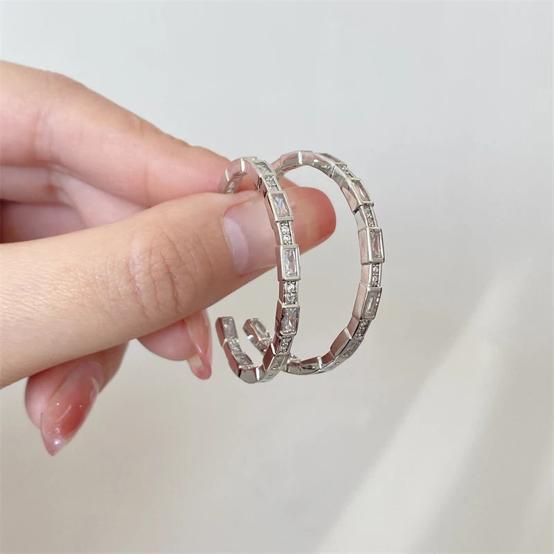 Kolczyki Geometryczna Elegancja