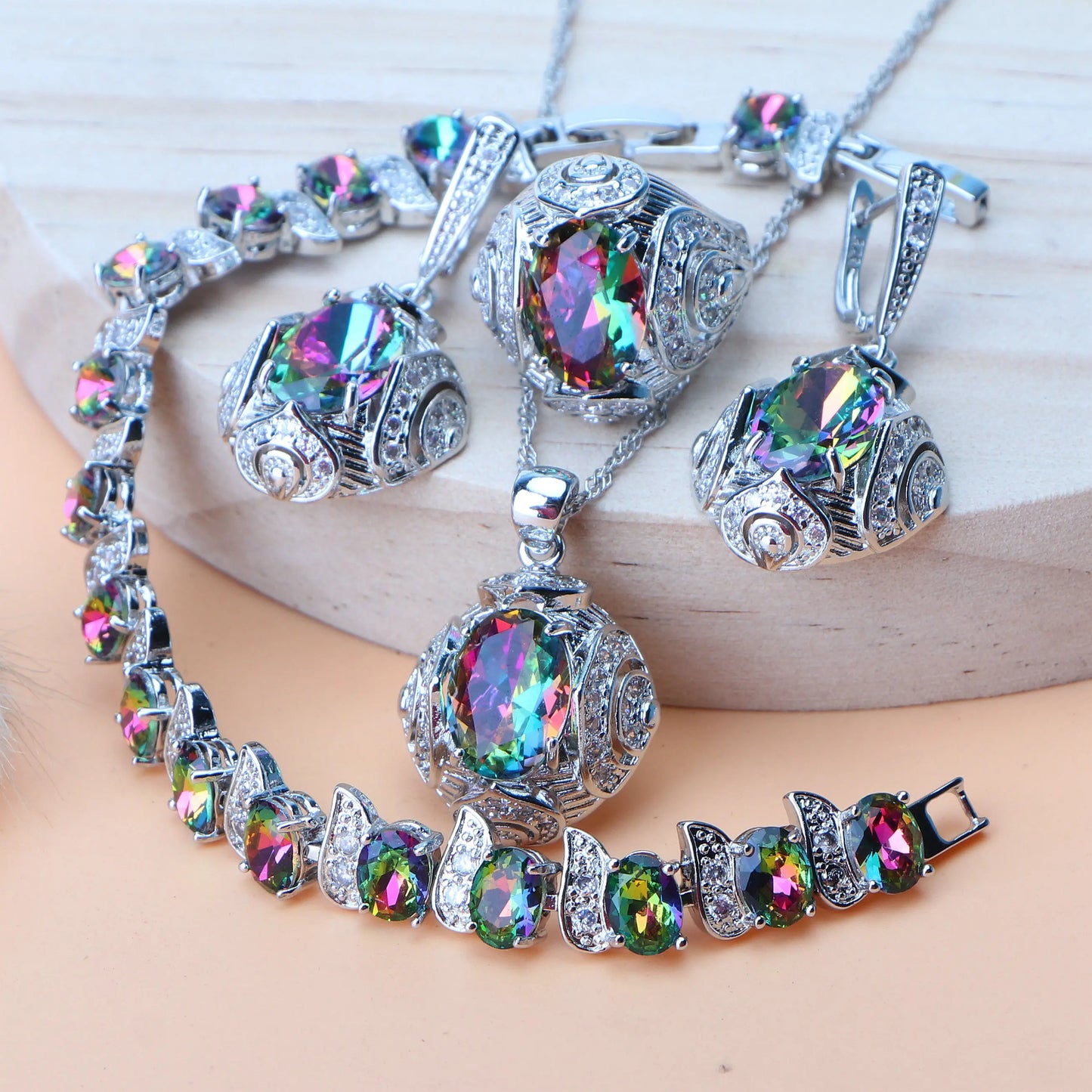 Zestaw kryształkowy