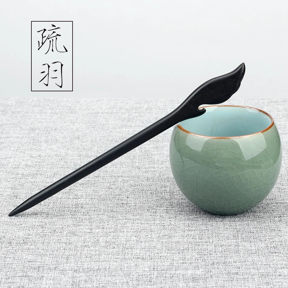 Retro patyki do włosów