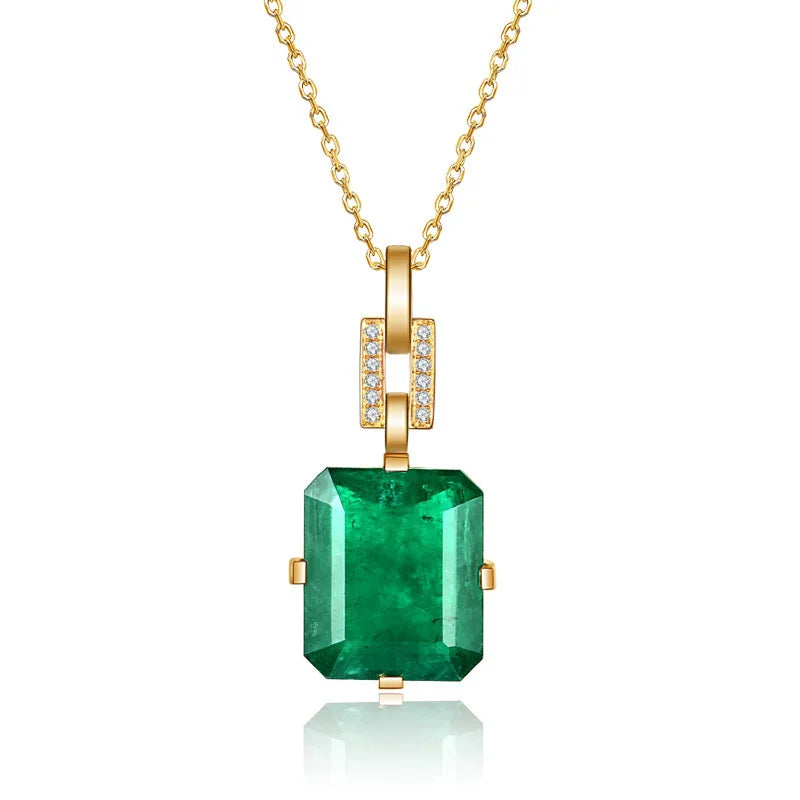 Naszyjnik kryształkowy Emerald