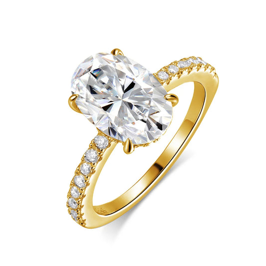 4.5 CT Zaręczynowy pierścionek