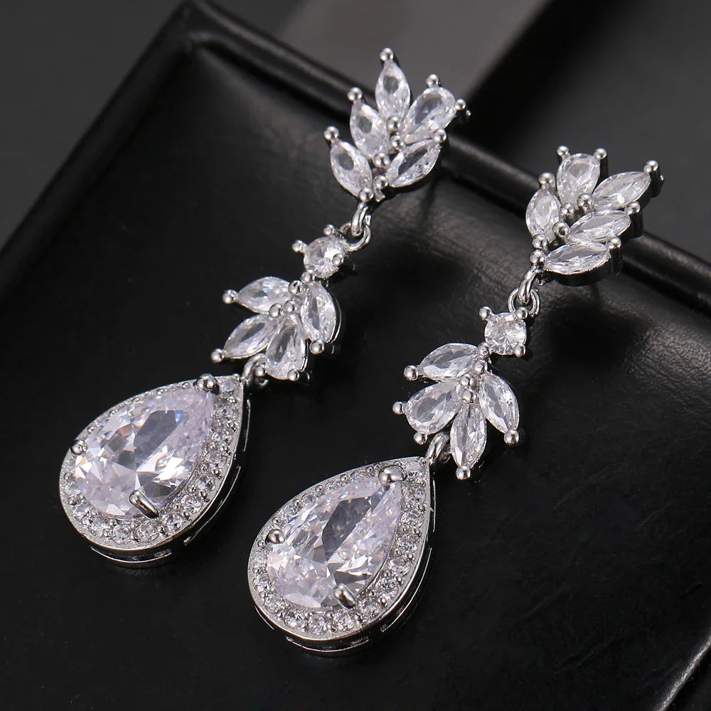 Kolczyki Kryształowe Pnącze