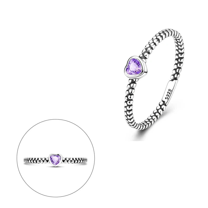 Pierścionek kryształkowy