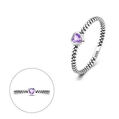 Pierścionek kryształkowy