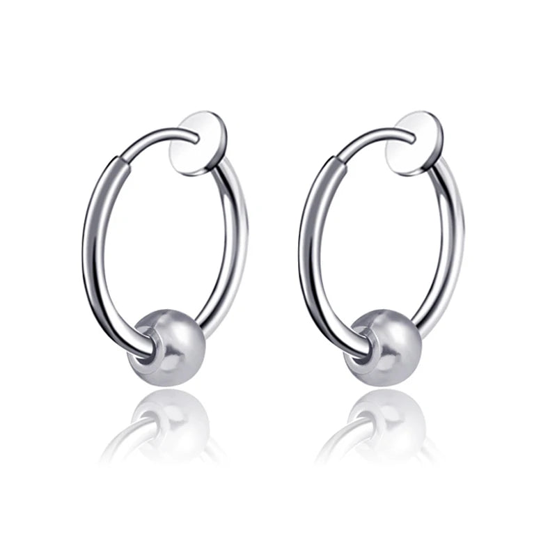 Kolczyki bez przekłuwania