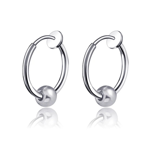 Kolczyki bez przekłuwania