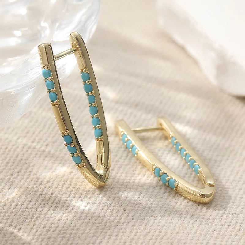 Zaręczynowy zestaw kolczyków