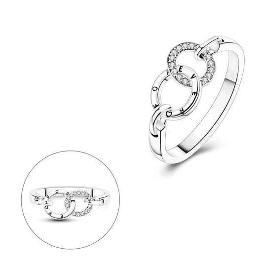 Pierścionek kryształkowy