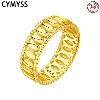 Pierścionek we wzorki