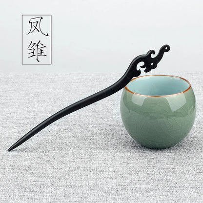 Retro patyki do włosów