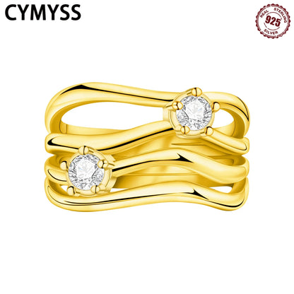 Pierścionek we wzorki