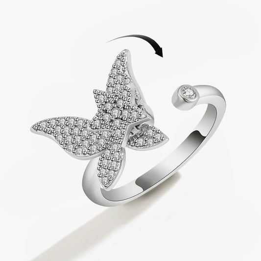 Kręcące pierścionki z wzorkami