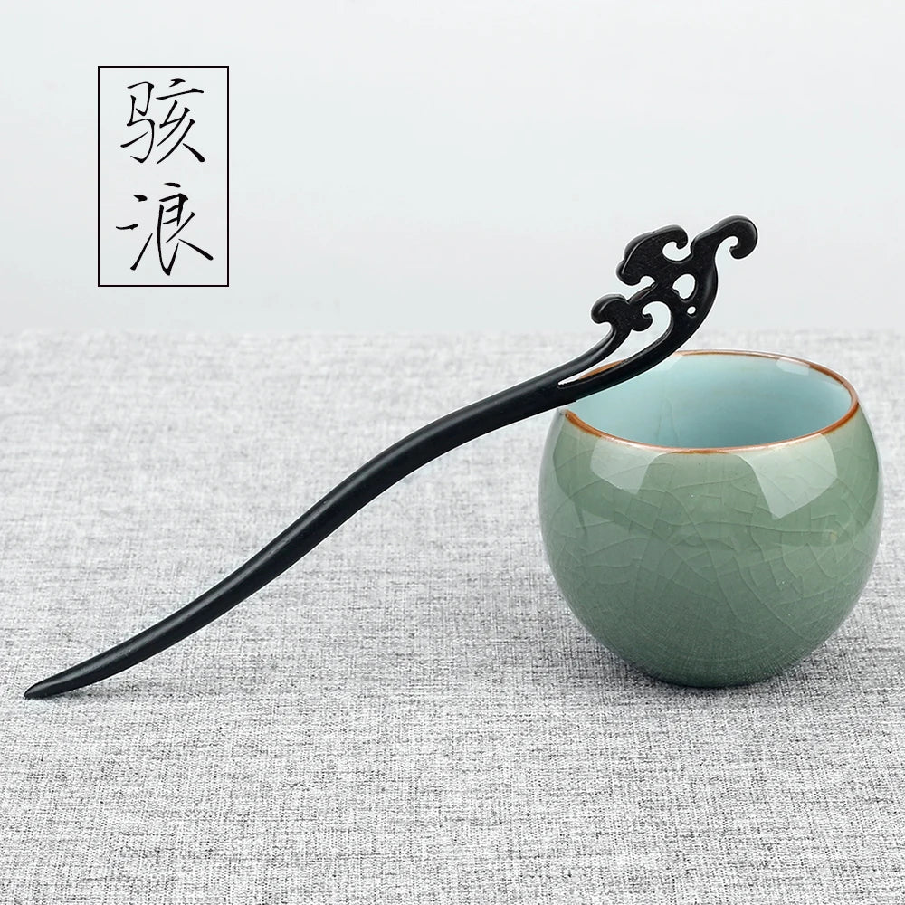 Retro patyki do włosów