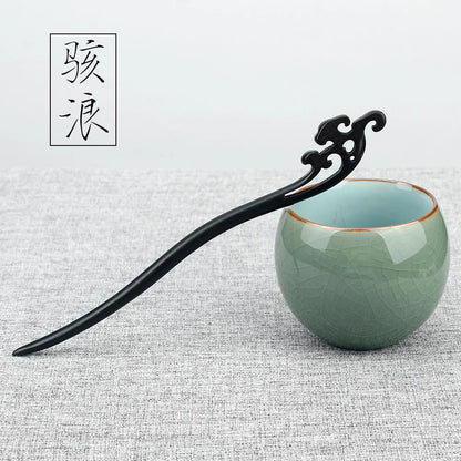 Retro patyki do włosów