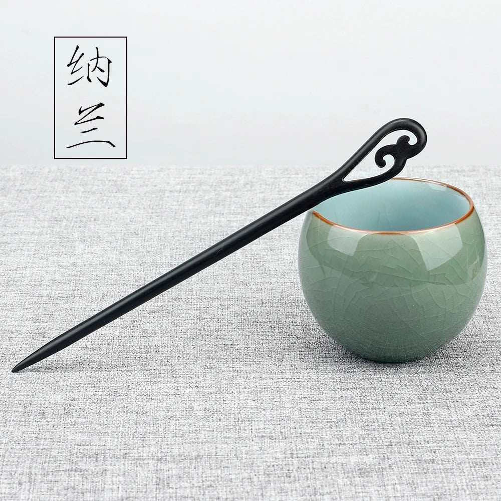 Retro patyki do włosów