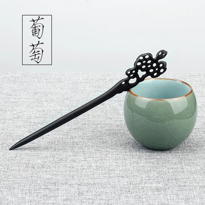 Retro patyki do włosów