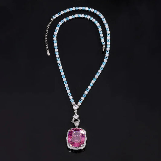 Naszyjnik kryształkowy