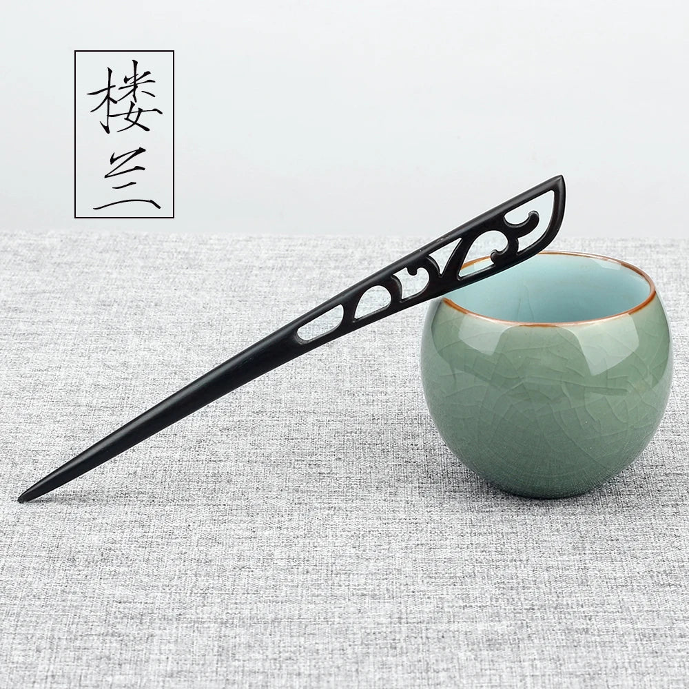 Retro patyki do włosów