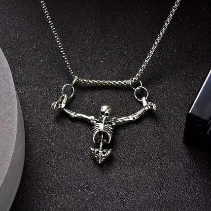 Naszyjnik retro krzyżyk