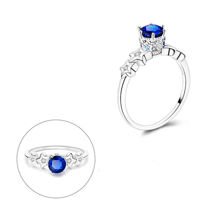 Pierścionek kryształkowy