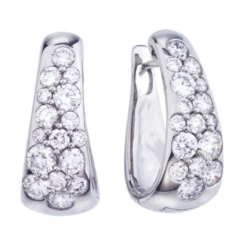 Zaręczynowy zestaw kolczyków