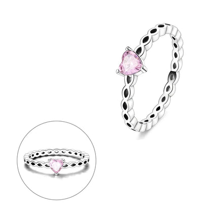 Pierścionek kryształkowy