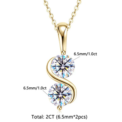 Naszyjnik kryształkowy