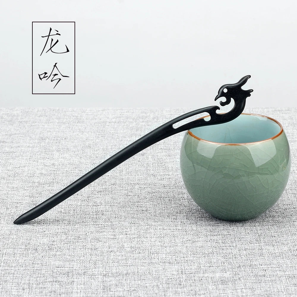 Retro patyki do włosów