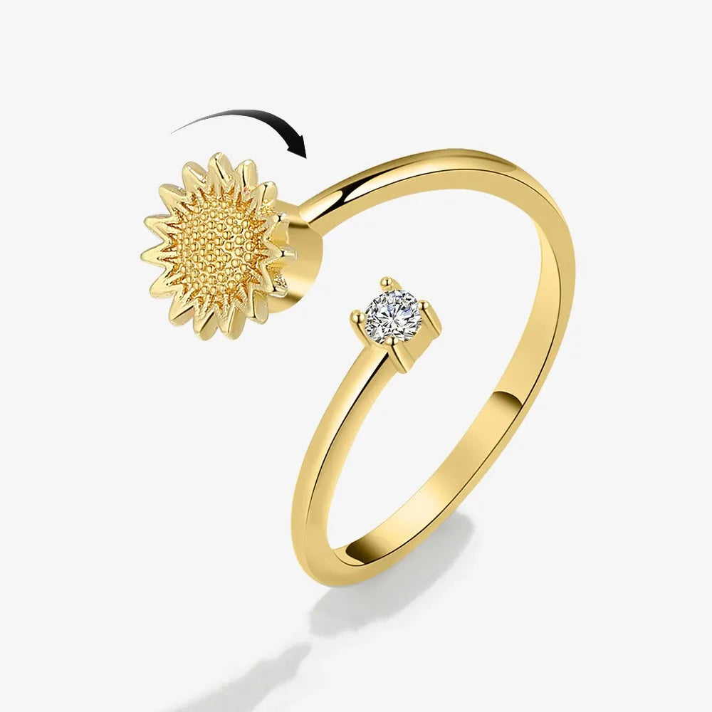 Kręcące pierścionki z wzorkami