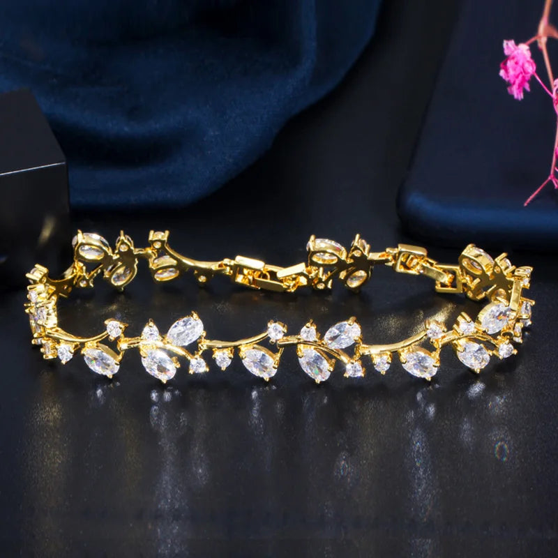 Bransoletka kryształowa