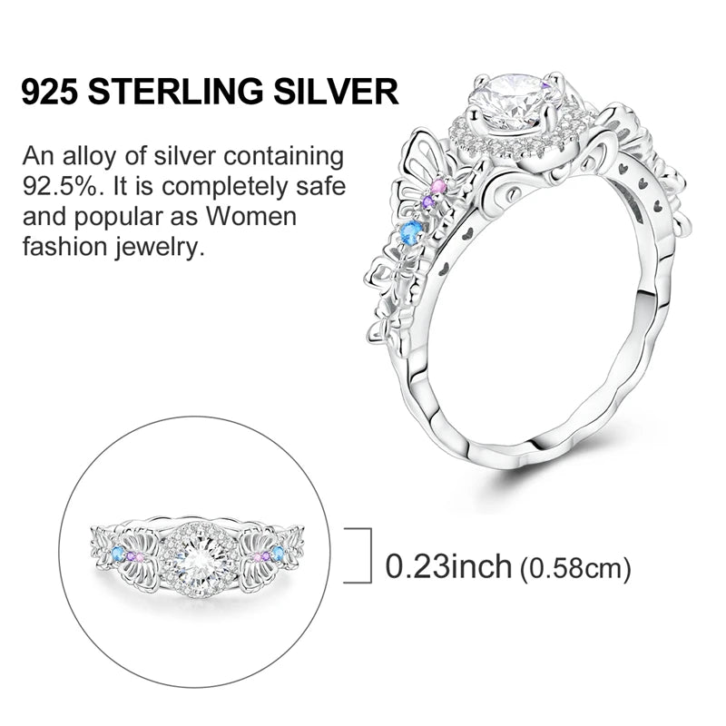 Pierścionek kryształkowy