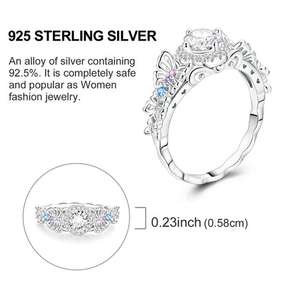 Pierścionek kryształkowy