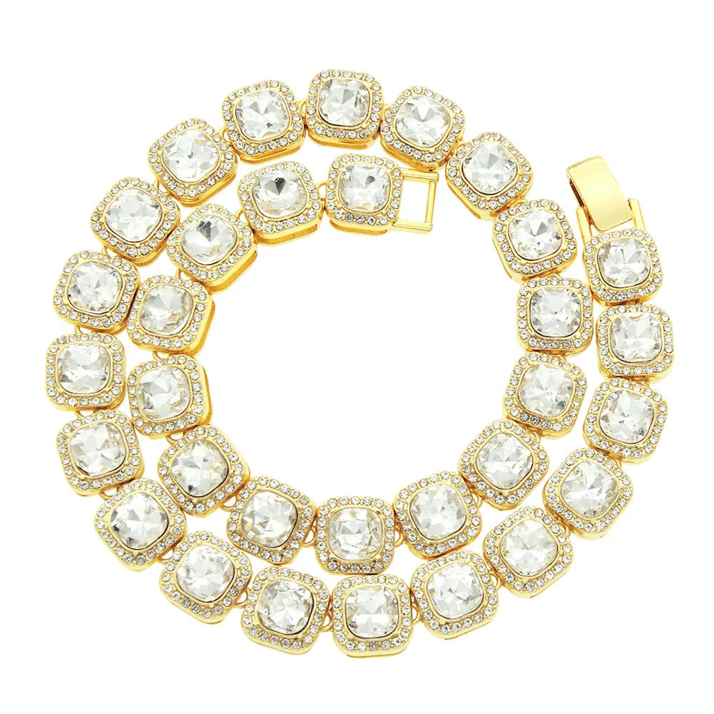 Naszyjnik kryształkowy