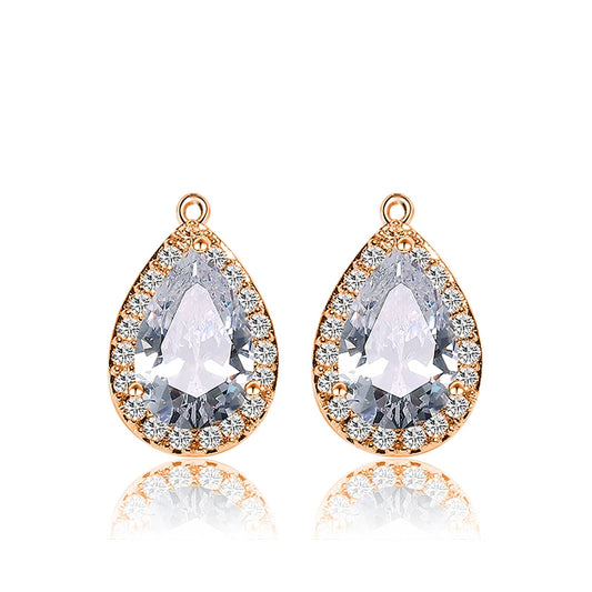 Klasyczne kropelki Kolczyki