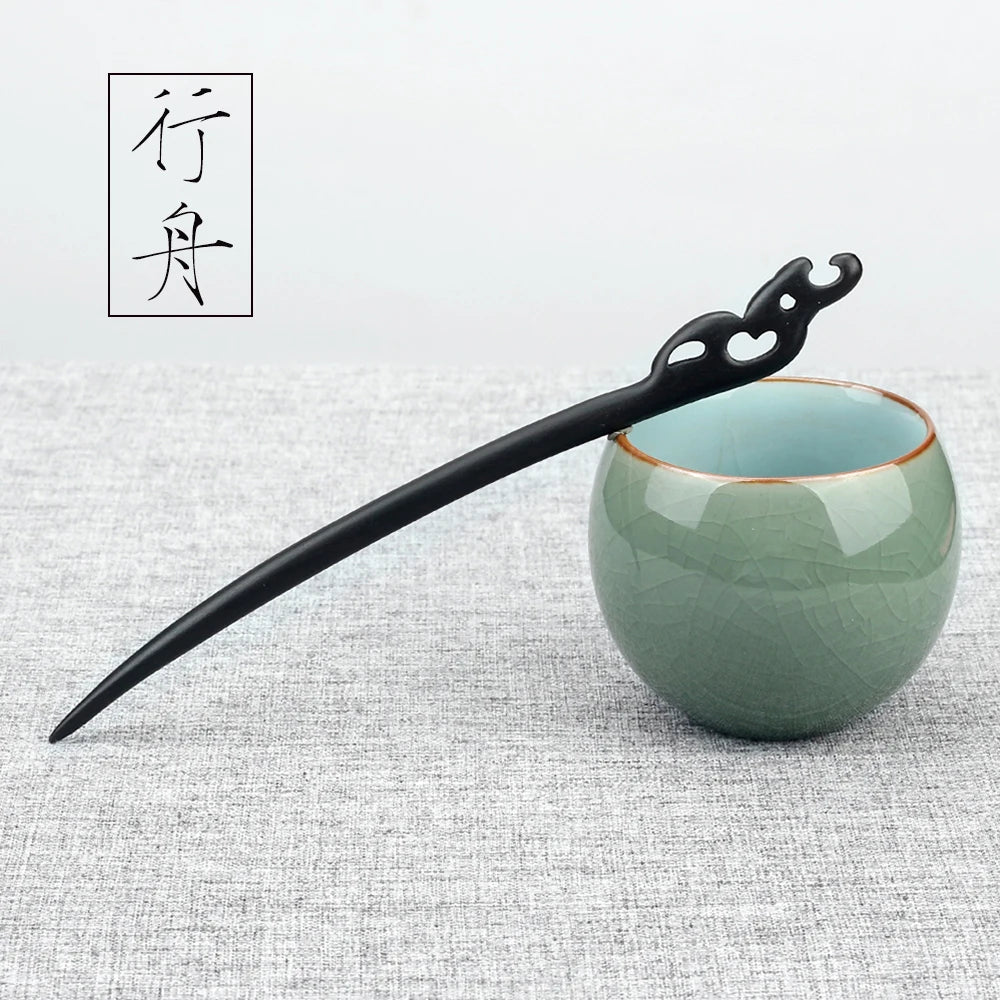 Retro patyki do włosów