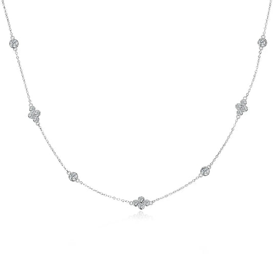 Naszyjnik kryształkowy