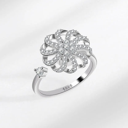 Kręcące pierścionki z wzorkami