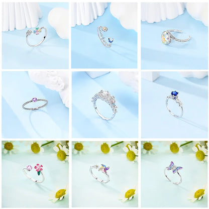 Pierścionek kryształkowy