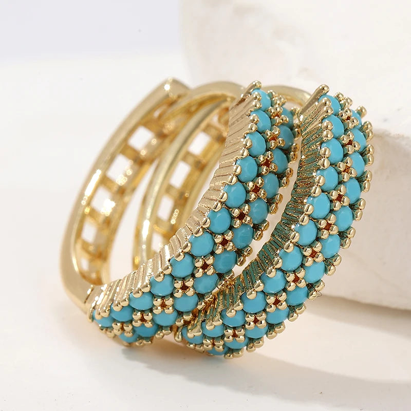 Zaręczynowy zestaw kolczyków