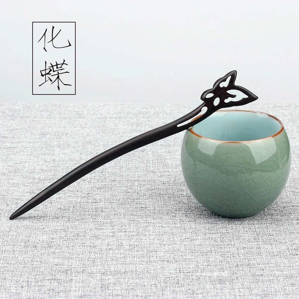 Retro patyki do włosów