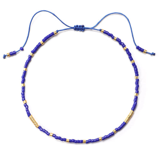 minimalistyczna koralikowa bransoletka