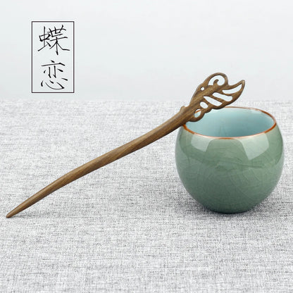 Retro patyki do włosów