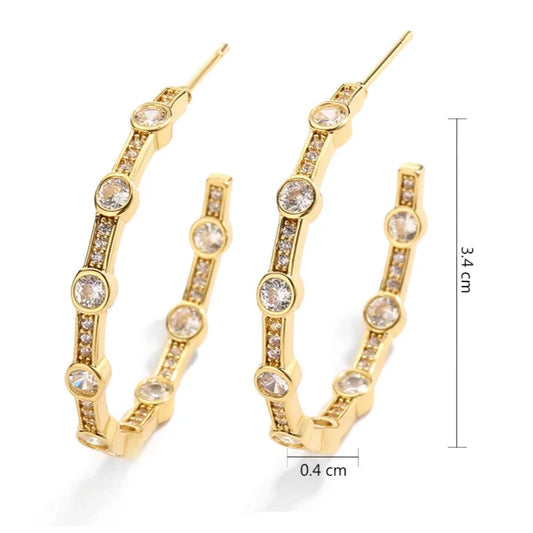 Kolczyki Geometryczna Elegancja