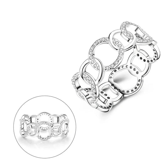 Pierścionek kryształkowy