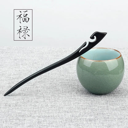 Retro patyki do włosów