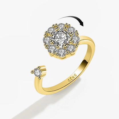 Kręcące pierścionki z wzorkami