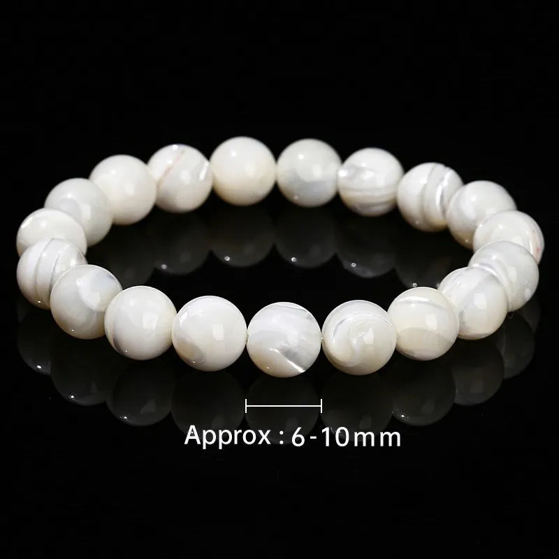 Perłowa bransoletka