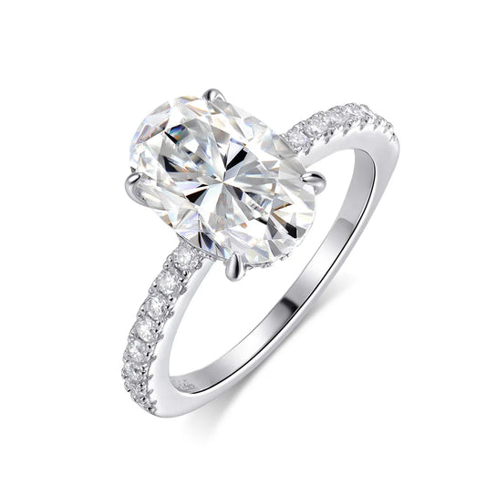 4.5 CT Zaręczynowy pierścionek