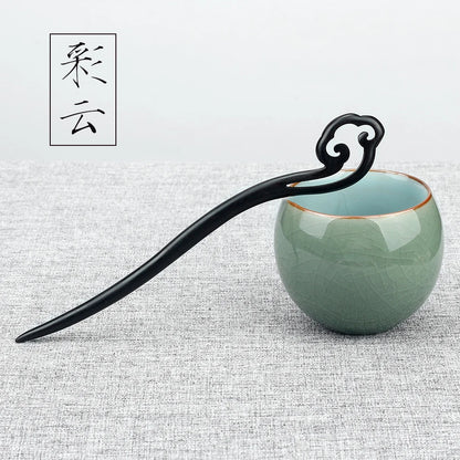 Retro patyki do włosów